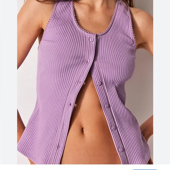 Free people Most Wanted Tank - Purple - Picture 2 of 4